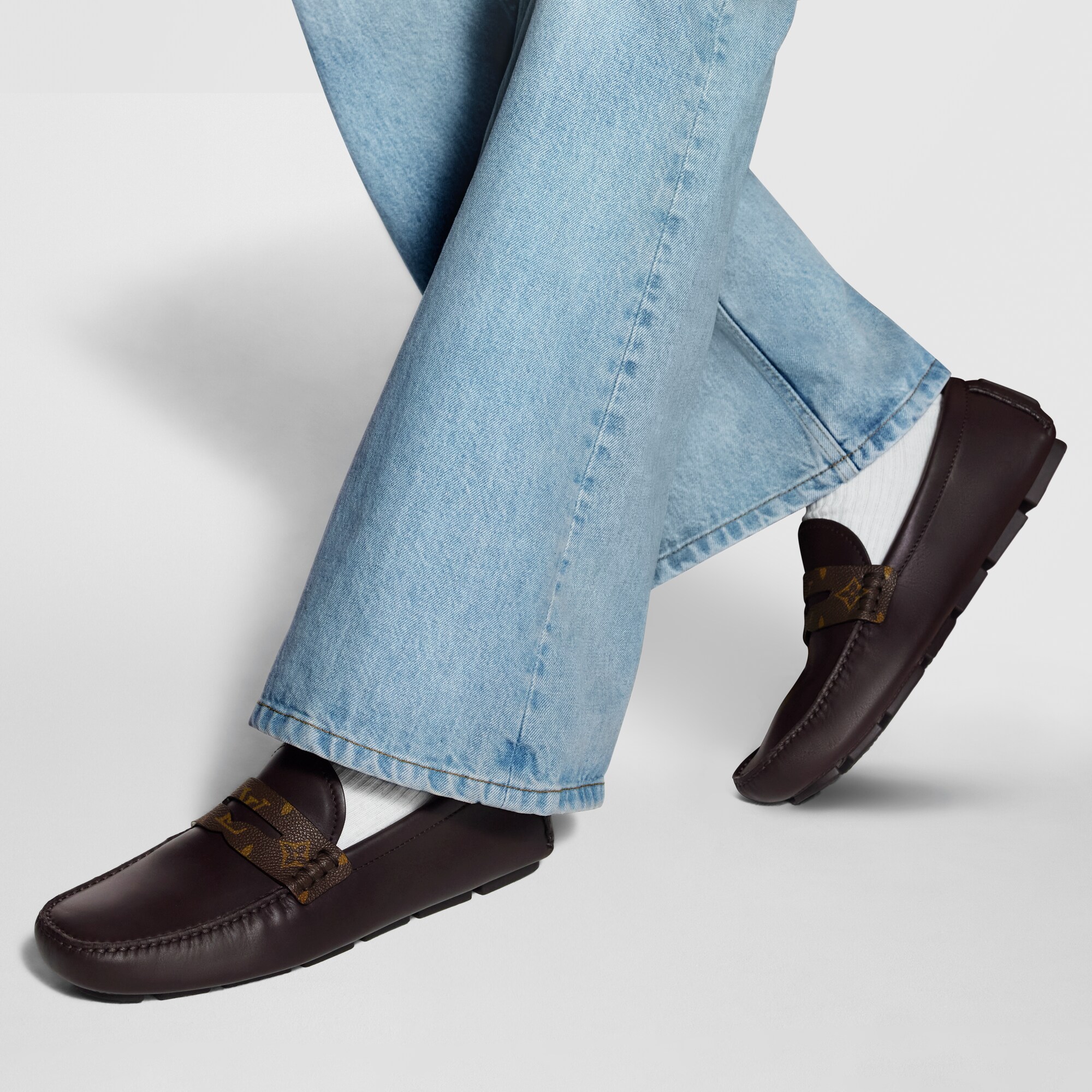 LV Monza Moccasins - Luxury Brown | LOUIS VUITTON